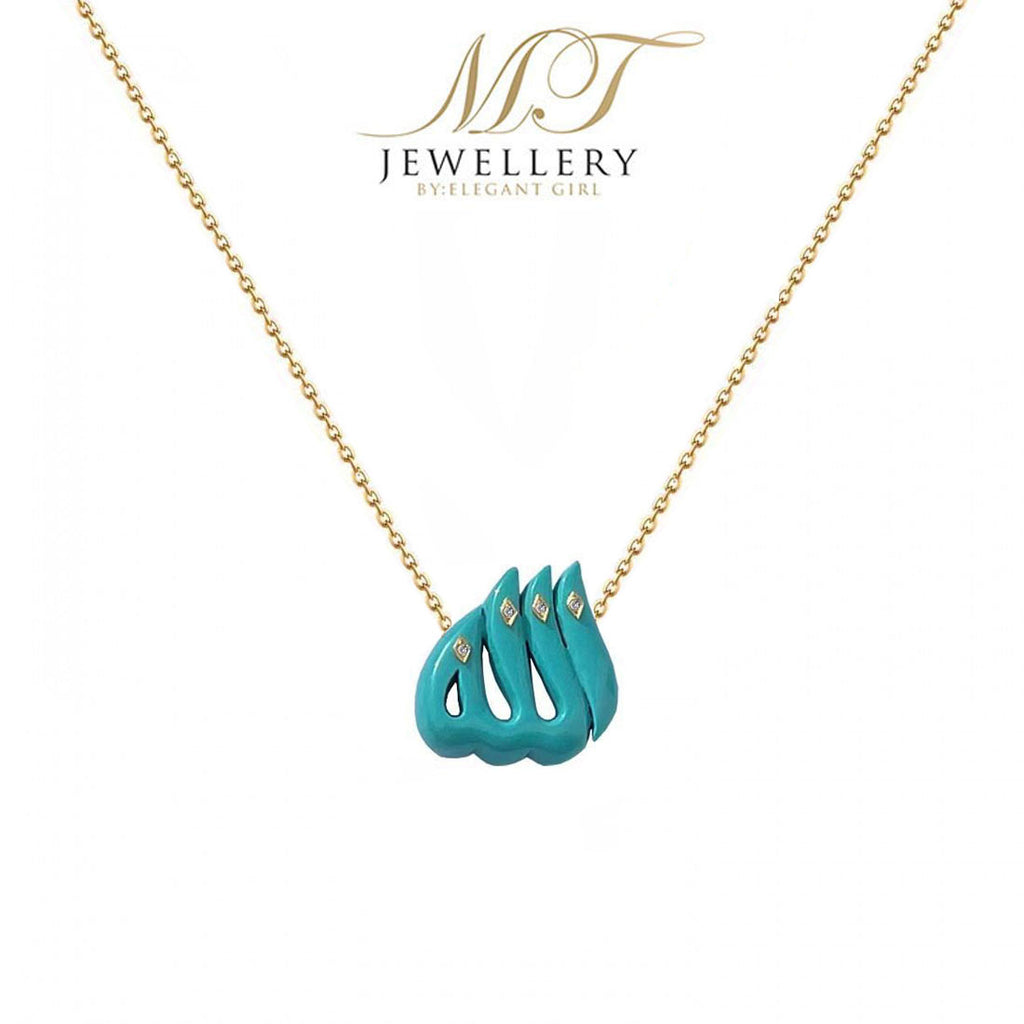 TIFFANY ALLAH NECKLACE WITH DIAMONDS